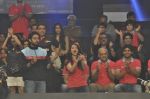 Aishwarya Bachchan , Abhishek Bachchan at Pro Kabbadi Match in NSCI on 26th July 2014